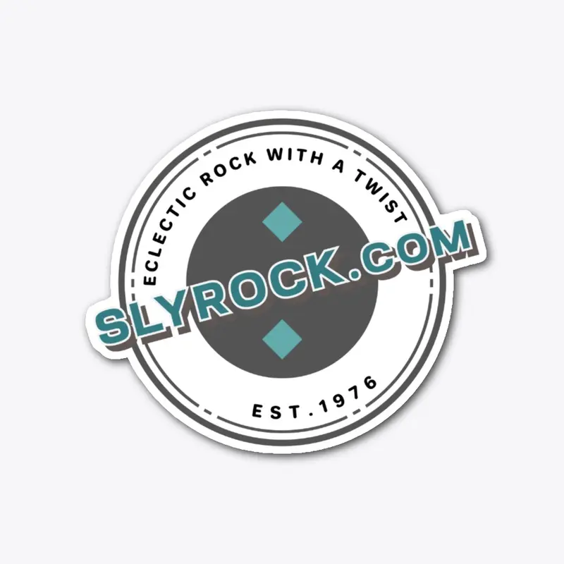 SLYROCK.com Designer Logo sticker